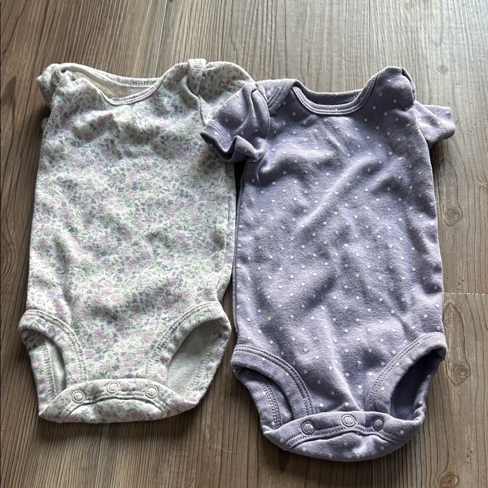 Floral and Polka Dot Kids One Pieces